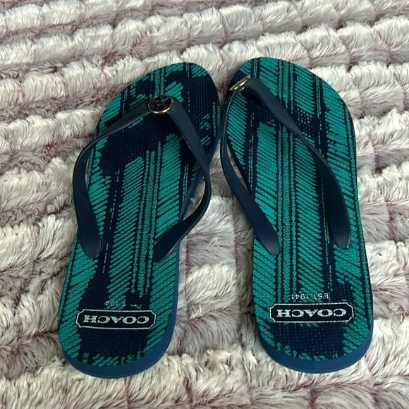Men or women Coach Flip flop sandals size 11