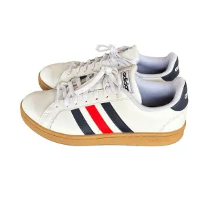[Mens 9] ADIDAS GRAND COURT Active Red Tennis Shoes Sneaker EE7888