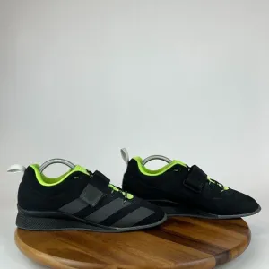 Mens‎ Adidas Adipower Weightlifting 2 Black Athletic Shoes Sneakers Size 9 M GUC