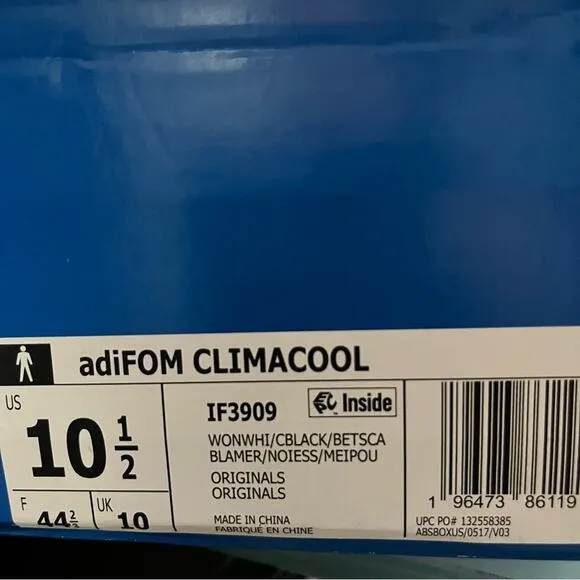 MEN'S ADIDAS ORIGINALS ADIFOM CLIMACOOL CASUAL SHOES Size 10.5