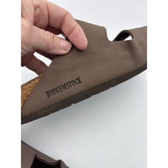 Men's Birkenstocks, Arizona BIRKIBUC Sandals‎ Size 43  2674