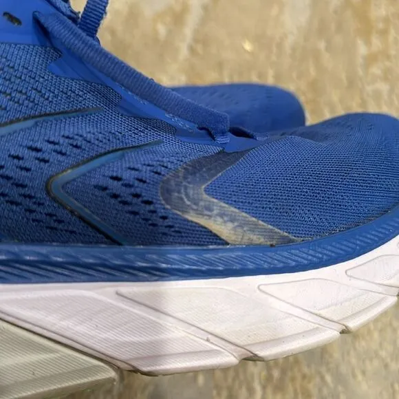 Mens HOKA One One Arahi 5 Blue Running Walking Shoes 9.5 D in GUC