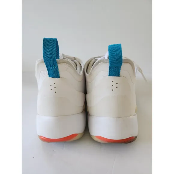 Men's Jordans Luka 1 Sneakers White and Turquoise Size 10.5