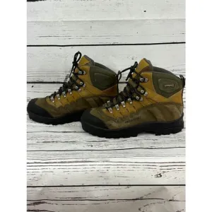 Men's Montrail Hiking Boots Size 8 Brown Green