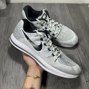 Men's Nike Zoom Vomero 887026-041 Running Walking Shoes Size 15 White Gray Blu