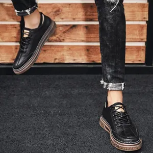 Men's shoes new men's casual leather shoes