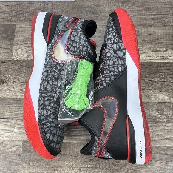 Mens Size 10.5 - Nike Zoom LeBron NXXT Gen x FaZe Clan Bred Shoes DR8784 001