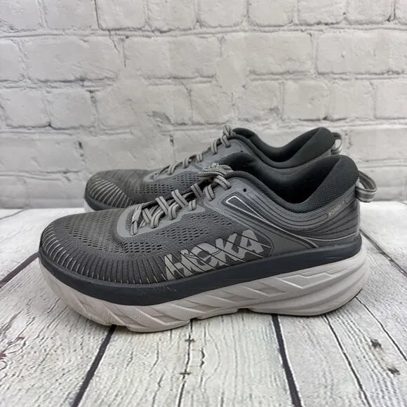 Mens Size 7 Hoka One One Bondi 7 Wild Dove Grey Bondi 7 1110518WDDS
