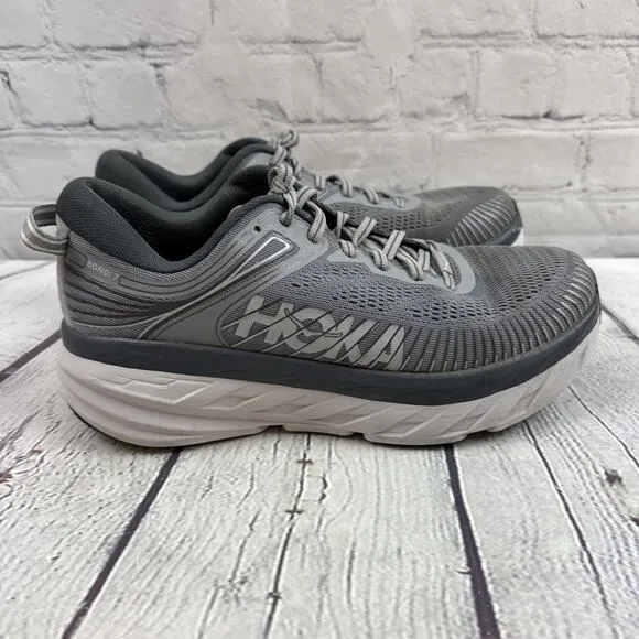 Mens Size 7 Hoka One One Bondi 7 Wild Dove Grey Bondi 7 1110518WDDS