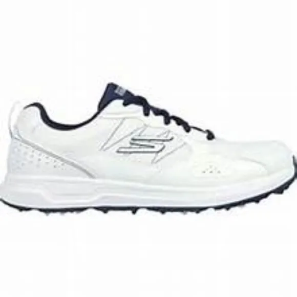 Men's Skechers Go Golf Prime Lynx 3 Spikeless Golf Shoes - White &amp; Navy - 8 -