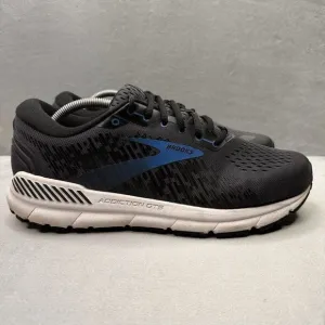 Mens Size 11.5 (D) Brooks Addiction GTS 15 Shoes Black/Blue Running Walking