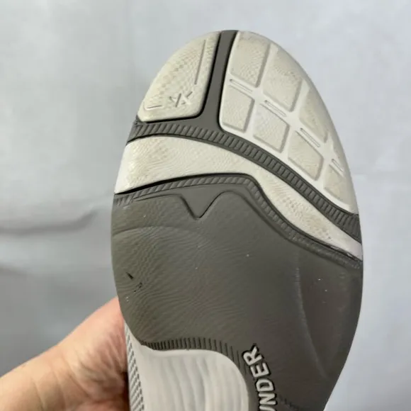 Mephisto Allrounder white and grey walking shoes sz 10