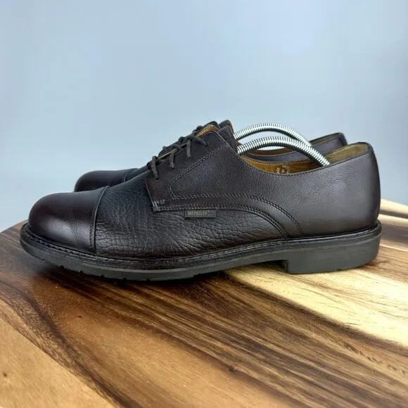 Mephisto Melchior Men's Size 12 Brown Leather Comfort Walking Shoes