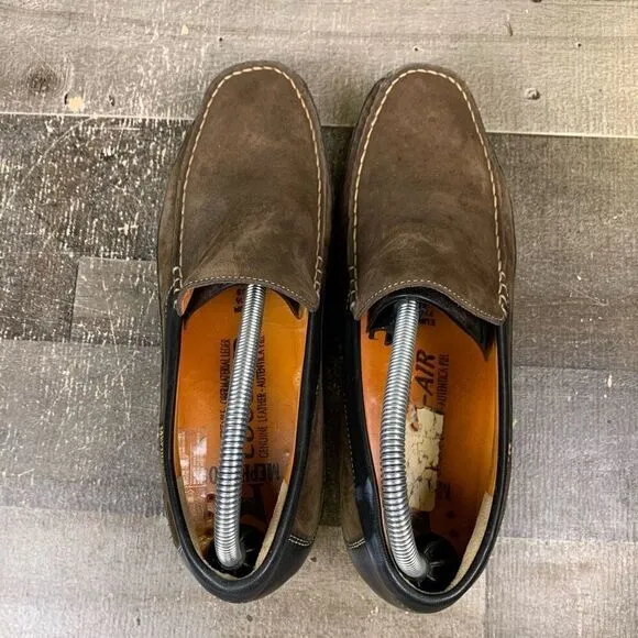 Mephisto Men’s Size 8 Baduard Suede Leather Slip On Brown Casual Nubuck Shoes