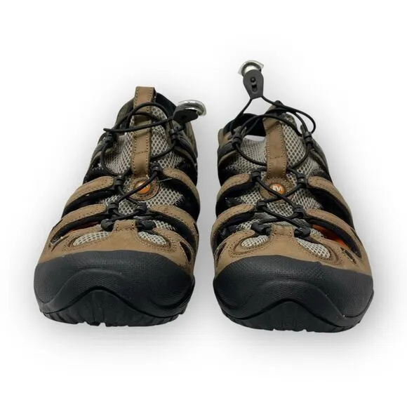 Merrell Chameleon Brown Cargo Kangaroo Sandals Men’s Size 13 Flawed