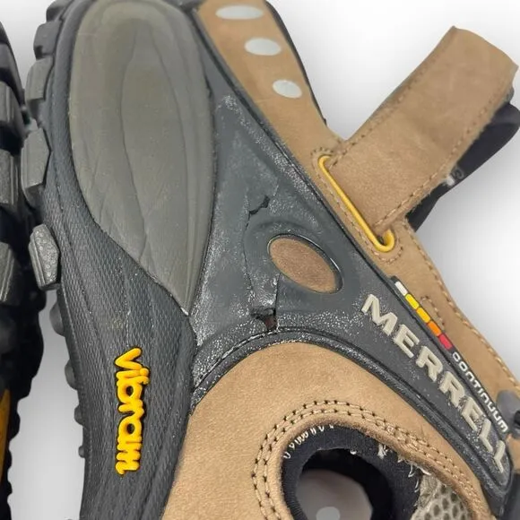 Merrell Chameleon Brown Cargo Kangaroo Sandals Men’s Size 13 Flawed