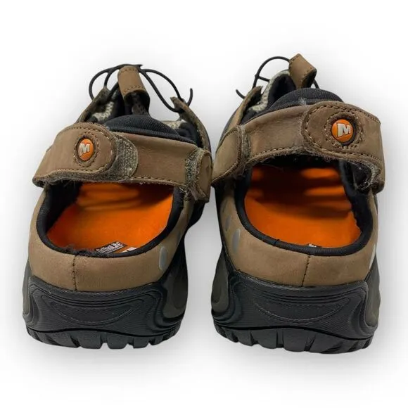 Merrell Chameleon Brown Cargo Kangaroo Sandals Men’s Size 13 Flawed