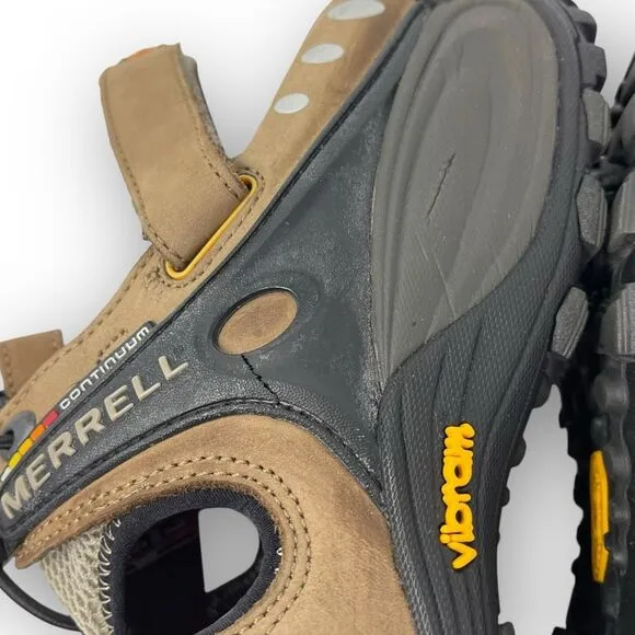 Merrell Chameleon Brown Cargo Kangaroo Sandals Men’s Size 13 Flawed