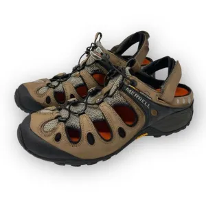 Merrell Chameleon Brown Cargo Kangaroo Sandals Men’s Size 13 Flawed