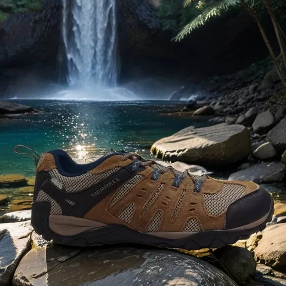 Merrell Men's Accentor Boulder Hiking Walking Waterproof Shoes Lace-Up 11.5W