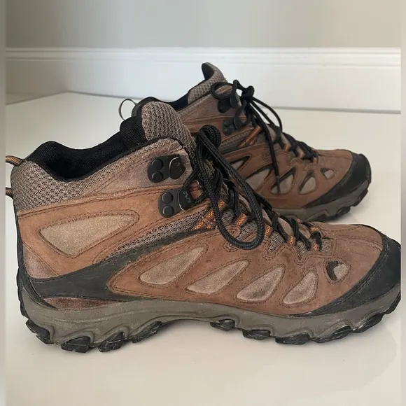 Merrell Men’s BootsPulsate Black BrackenJ24749 Leather Hiking size 9