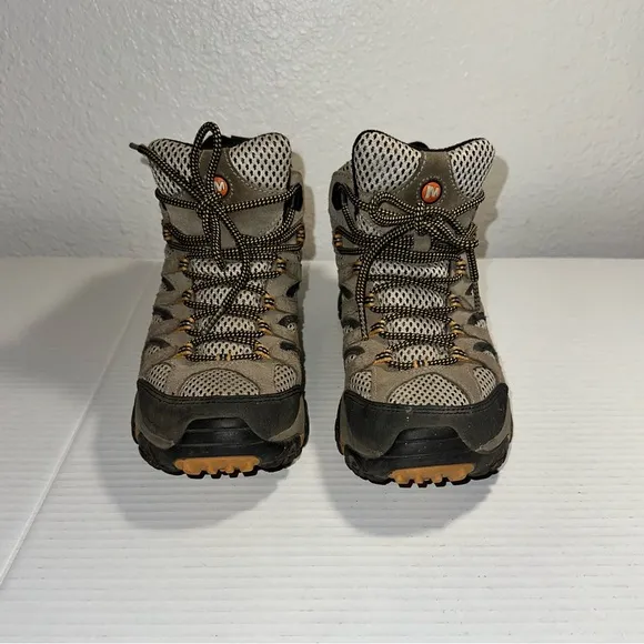 Merrell Performance Footwear Mens Walnut Vibram Sole Hiking Walking Boot 7.5