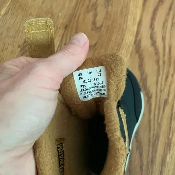 Merrell Toddler Snow Boots Waterproof Size 6