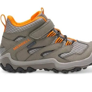 Merrell Waterproof Hiking Fall Sporty Acrivewear Slip On Velcro Boots Youth