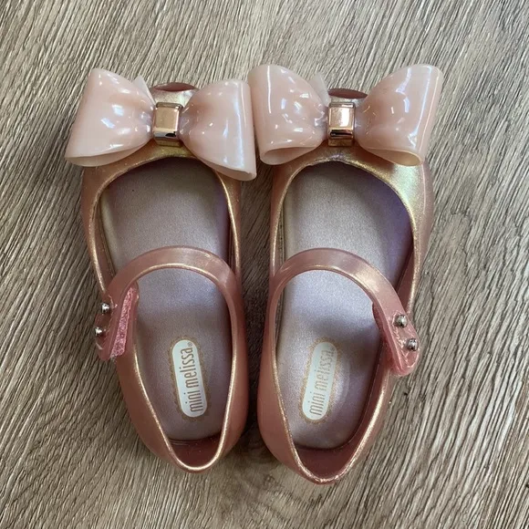 Mini Melissa kids sandals.