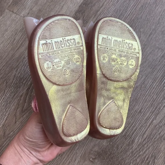 Mini Melissa kids sandals.