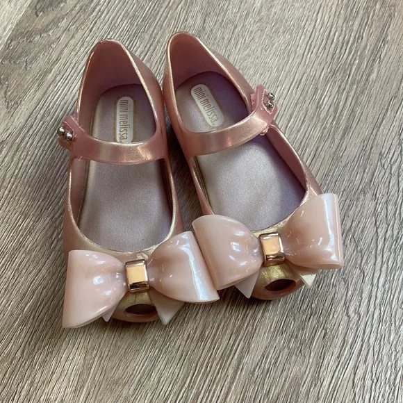 Mini Melissa kids sandals.