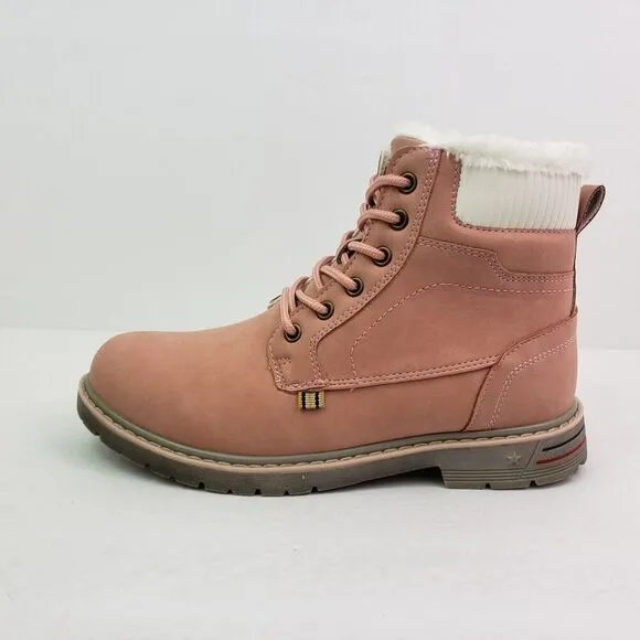 Mishansha Quatchi Womens Size 8 Pink Winter Snow Anti Slip Water Resistant Boots