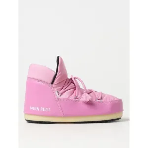 Moon Boot Classic Low Snow Boots Women Pink Ankle