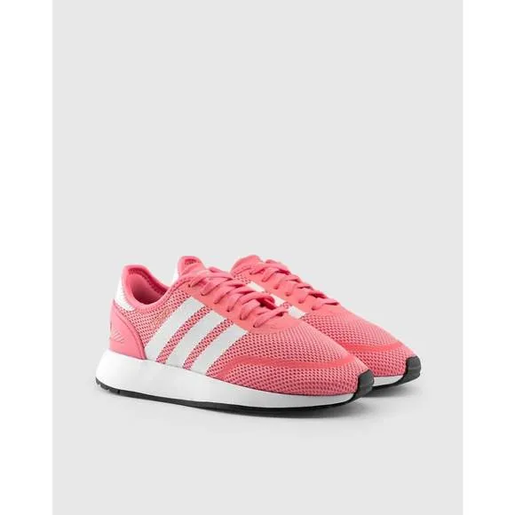 NEW ADIDAS kids n-5923 shoes in chapnk,ftwwht,grethr