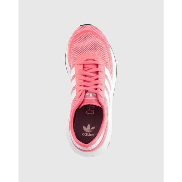 NEW ADIDAS kids n-5923 shoes in chapnk,ftwwht,grethr