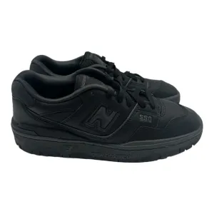 New Balance 550 Shoes YOUTH Size 7Y Triple Black Sneakers GSB550BB