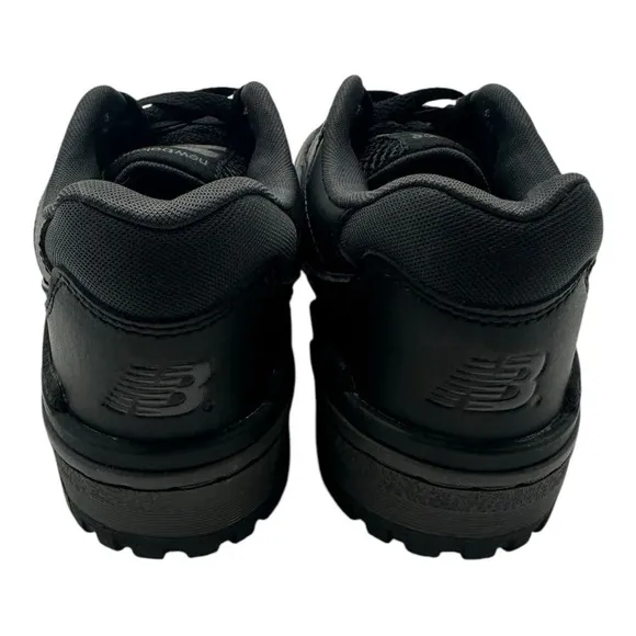 New Balance 550 Shoes YOUTH Size 7Y Triple Black Sneakers GSB550BB