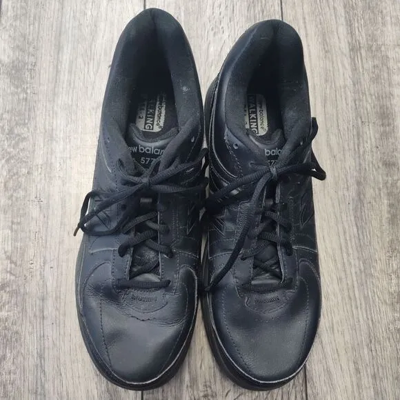 New Balance 577 Sneakers Men's 11 USA Triple Black Casual Shoes Running