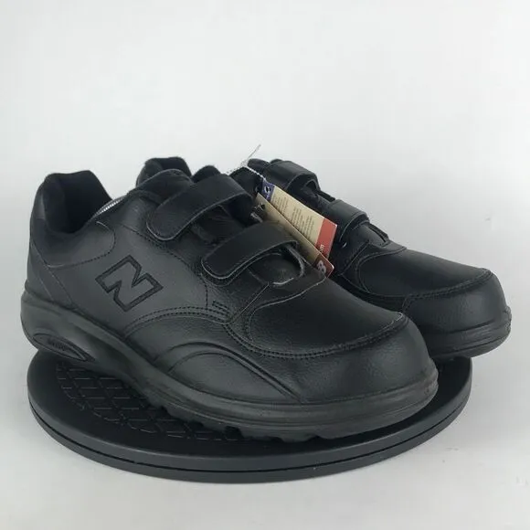 New Balance 812 Black Walking Shoes Hook Loop MW812VK Men’s Size 11.5 4E