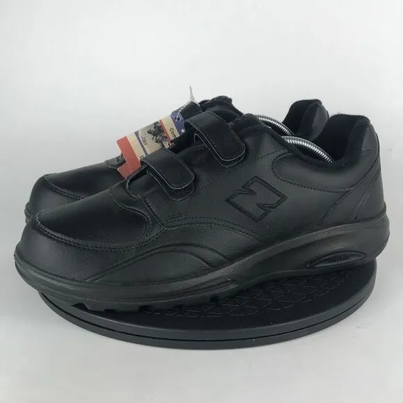 New Balance 812 Black Walking Shoes Hook Loop MW812VK Men’s Size 11.5 4E