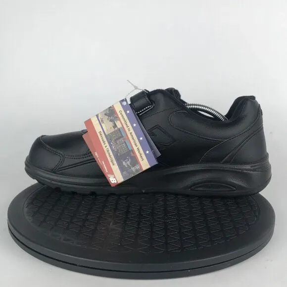 New Balance 812 Black Walking Shoes Hook Loop MW812VK Men’s Size 11.5 4E