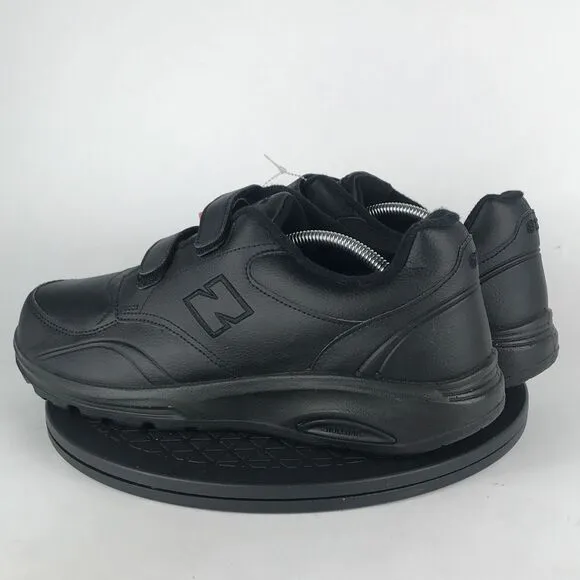 New Balance 812 Black Walking Shoes Hook Loop MW812VK Men’s Size 11.5 4E