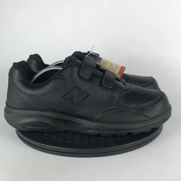 New Balance 812 Black Walking Shoes Hook Loop MW812VK Men’s Size 11.5 4E