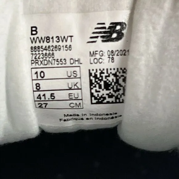 New Balance 813 Womens Size 10 Walking Stability Shoes