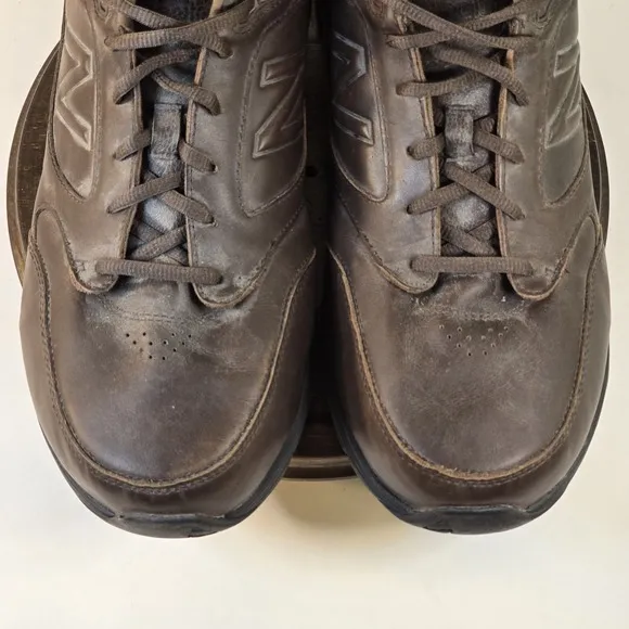 New Balance 928v3 Mens Size 11 6E Walking Shoes Brown Leather Sneakers MW928BR3