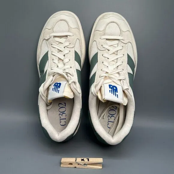 New Balance CT302 Women's 10.5 Light Green Sneakers Lace-Up Low Top Tennis Shoes