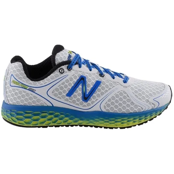 New Balance Fresh Foam 980 V2 Men’s White Blue Running Athletic Shoes Size 12.5