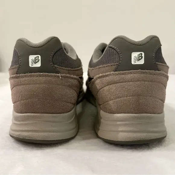 New Balance Mens 877v1 Walking Shoes Sneakers Sz 11 gray taupe WORN ONCE