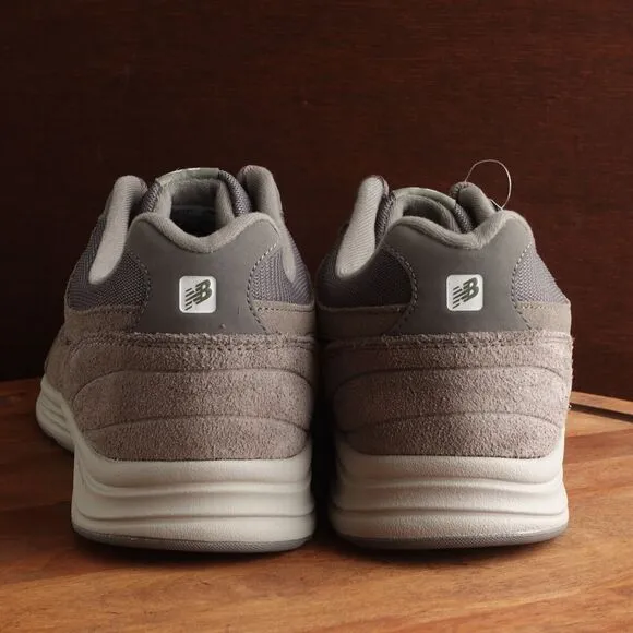 New Balance Sneakers Mens SZ 13 2E Gray 877 Suede Low Top Athletic Walking Shoes