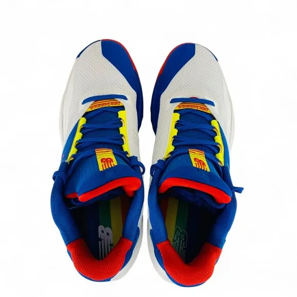 New Balance Two WXY v4 Mile High White Blue Men's Basketball Shoes BB2WYRY4